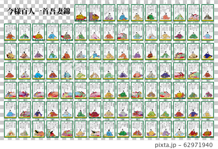 今様百人一首吾妻錦かるた現代風 今様百人一首吾妻錦かるた現代風 62971940