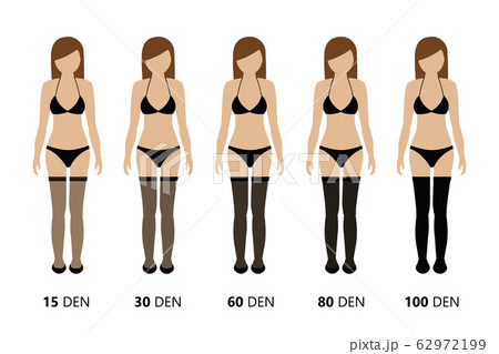 overview of the opacity of thigh high stockings 62972199