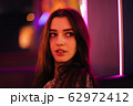 Night Portrait Of Young Woman Night Portrait Of Young Woman 62972412