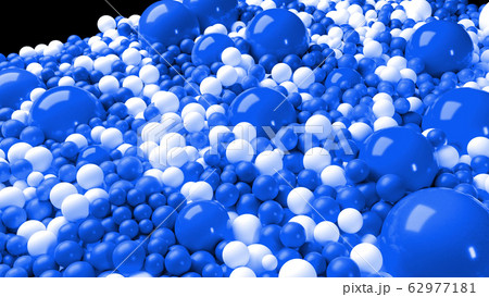 beautiful shiny blue white balls of different colors and sizes completely cover surface. Some spheres glow. 3d photorealistic render geometric reative holiday background of shiny balls beautiful shiny blue white balls of different colors and sizes completely cover surface. Some spheres glow. 3d photorealistic render geometric reative holiday background of shiny balls 62977181