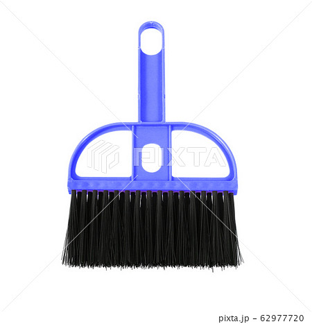 brush cleaning dust on white background. brush cleaning dust on white background. 62977720