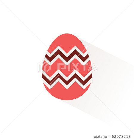 Easter egg. Isolated color icon. Celebrations 62978218