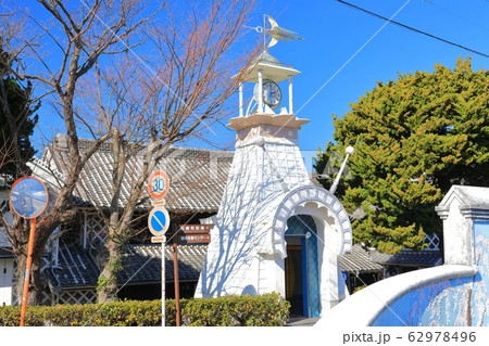 【静岡県】明治商家中瀬邸の時計台 62978496