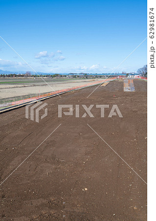 荒川堤からの風景 秩父連山山並 埼玉県上尾市 荒川堤からの風景 秩父連山山並 埼玉県上尾市 62981674