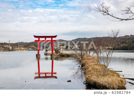 冬の亀山湖 千葉県君津市 日本 冬の亀山湖 千葉県君津市 日本 62982784