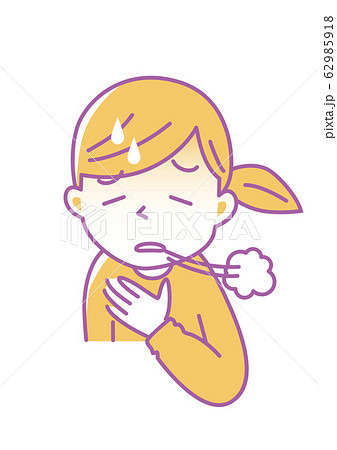 呼吸困難 62985918