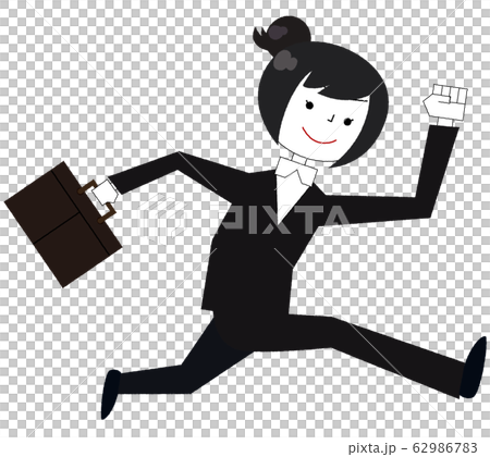 clipart runner and business suit