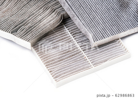 dirty car air condition filter isolated dirty car air condition filter isolated 62986863