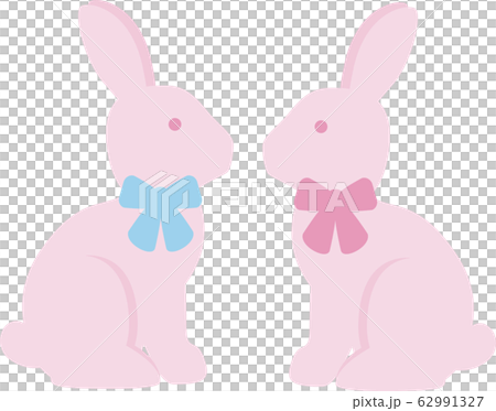 イースター　４月　うさぎ　イベント　パステルカラー 62991327