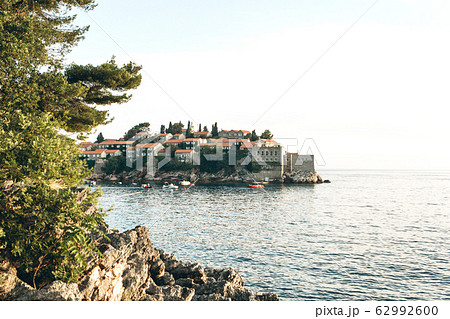 Island of Sveti Stefan in Montenegro 62992600