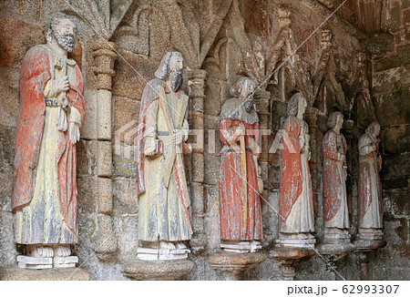 Chapel of Kermaria an Iskuit from 13th century, Plouha, Brittany, France 62993307