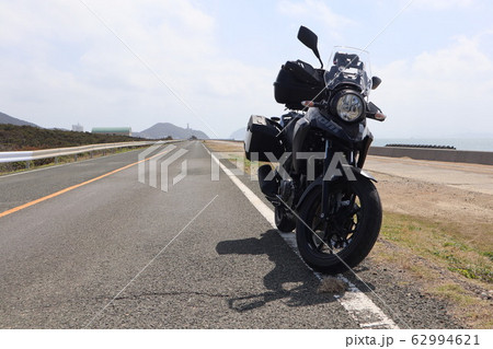 愛知県　伊良湖岬　Vストローム250でツーリング　バイクツーリング 62994621