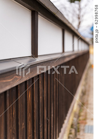 和風の塀　山形県米沢市 62998768