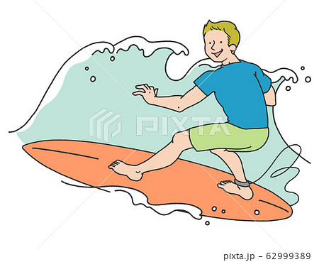 サーフィンの選手 62999389