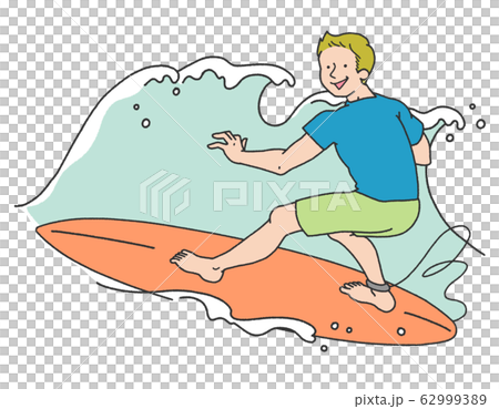 サーフィンの選手 62999389