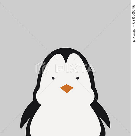 Cartoon fat Penguin vector illustration 63000046