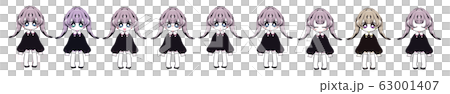 女の子+表情差分 63001407