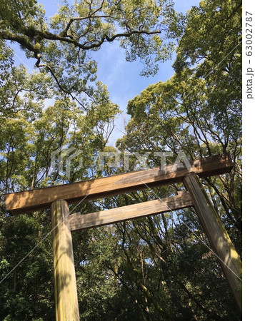 木の鳥居 63002787