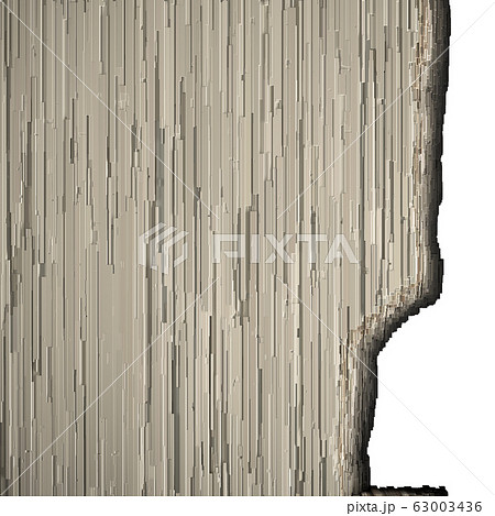 Shapeless figure made of industrial metal 3D 63003436