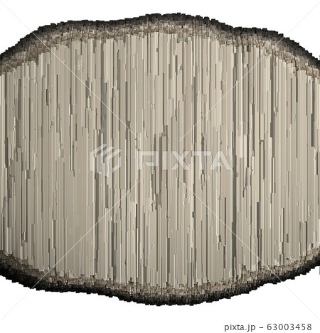 Shapeless figure made of industrial metal 3D 63003458