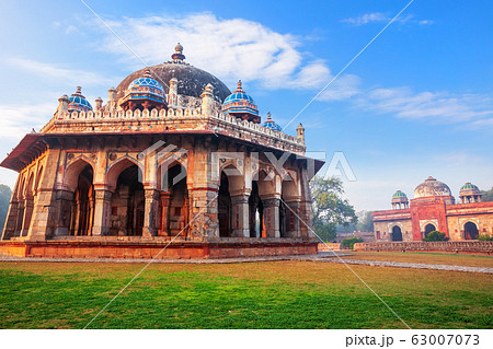 Tomb of Isa Khan in the Humayun's Tomb complex in Tomb of Isa Khan in the Humayun's Tomb complex in 63007073