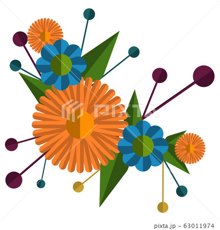 Beautiful flowers bouquet 63011974