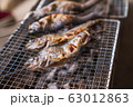 BBQで焼き魚 63012863