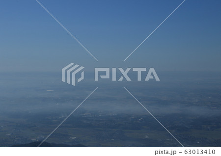 筑波山　女体山　山頂　風景 63013410