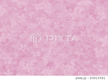和紙_桜6_桜色 63013491