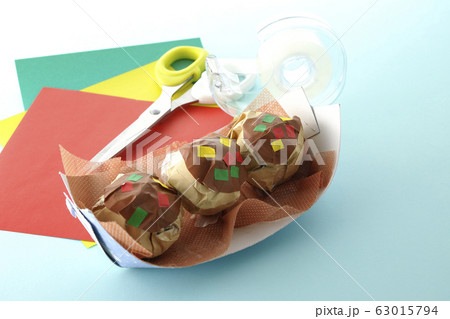 紙のタコ焼き 63015794