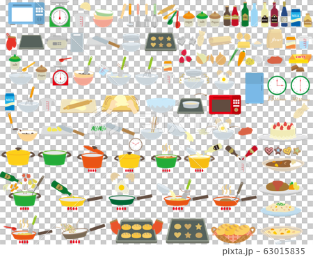 調理器具と作り方イラスト 調理器具と作り方イラスト 63015835