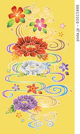 紅型イメージイラスト 63015886