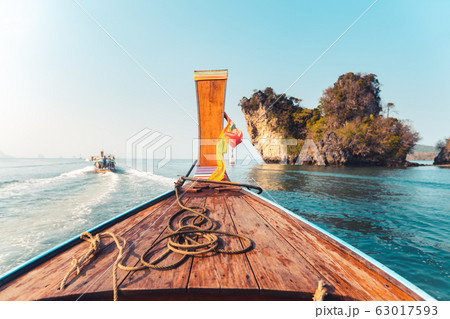 On the boat travel to the islands On the boat travel to the islands 63017593