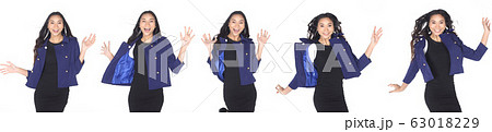 Young White Asian woman fashion make up showing Young White Asian woman fashion make up showing 63018229
