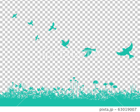 野原と飛ぶ鳥 63019007