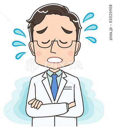 医者 医師 イラスト ドクター かわいい マンガ アニメ 白衣のイラスト素材