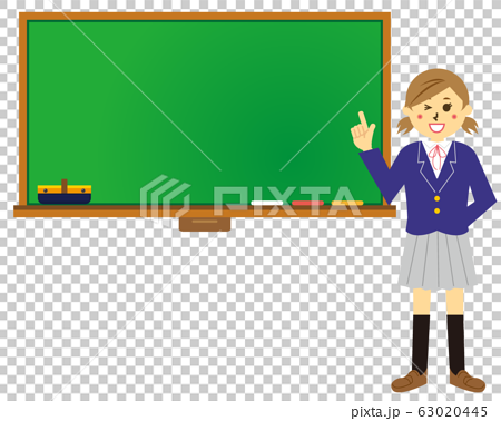 Blackboard background material student high... - Stock Illustration  [63020445] - PIXTA