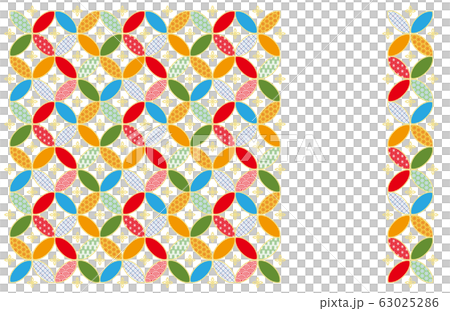 Japanese pattern cloisonne frame background 63025286