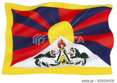 Tibetan flag - Flag of Tibet Tibetan flag - Flag of Tibet 63026456