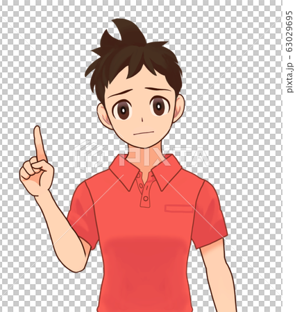 Boy confused worried think Boy confused worried think 63029695