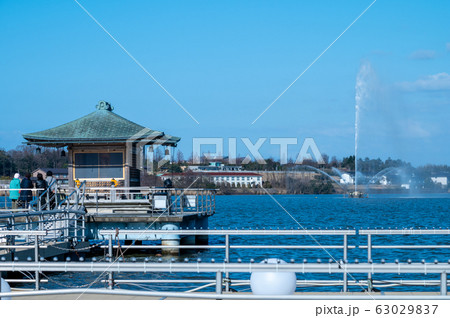 片山津温泉　柴山潟　浮御堂 63029837