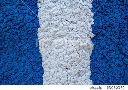 White and Blue carpet texture background, Close up & Macro shot, Living room and bathroom concept White and Blue carpet texture background, Close up & Macro shot, Living room and bathroom concept 63030372