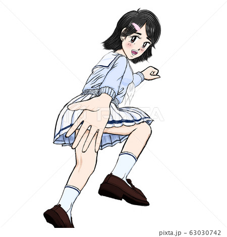 JK由奈入学シーズン用　いっしょに行こ！54キャラクタのみpngデータ 63030742