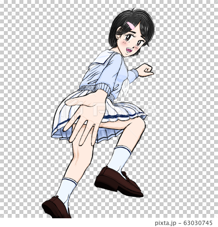 JK由奈入学シーズン用　いっしょに行こ！48キャラクタのみpngデータ 63030745