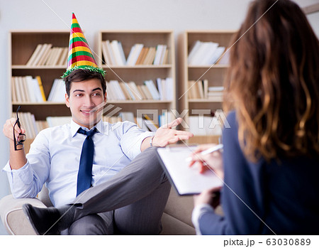 Medical concept with psychologist visit 63030889