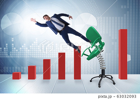 Dismissal and redundancy concept with businessman 63032093