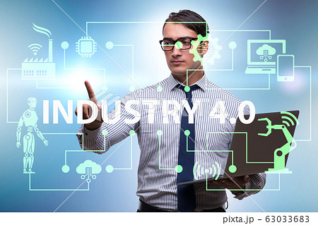 Modern industry 4.0 technical automation concept Modern industry 4.0 technical automation concept 63033683