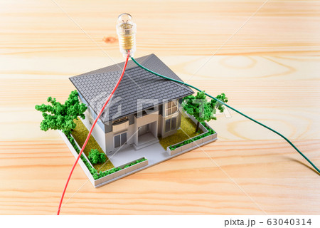 家の電気、電力イメージ 63040314