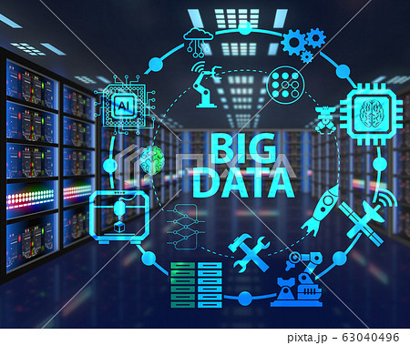 Big data computing concept of modern IT technology 63040496