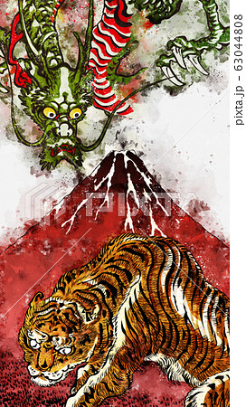 かっこいい 虎 と 龍 イラスト 最高の新しい壁紙aahd